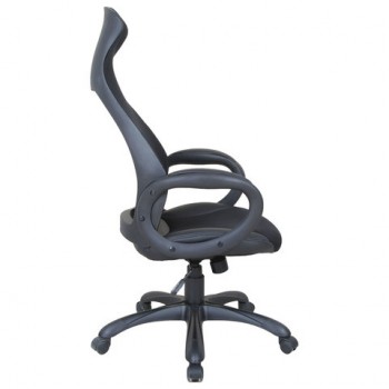 Кресло офисное BRABIX Genesis EX-517 (черное) в Каменке - kamenka.mebel54.com | фото