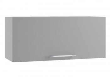 Норд ШВГ 800 Шкаф верхний горизонтальный (Камень беж/корпус Белый) в Каменке - kamenka.mebel54.com | фото