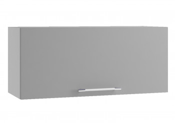 Ройс ПГ 800 Шкаф верхний горизонтальный (Графит софт/корпус Серый) в Каменке - kamenka.mebel54.com | фото