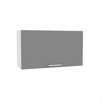 Ройс ВПГ 800 Шкаф верхний горизонтальный высокий (Графит софт/корпус Серый) в Каменке - kamenka.mebel54.com | фото